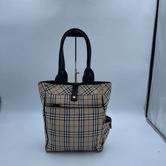 BURBERRY NOVA CHECK TOTEBAG - Picture 1 of 10